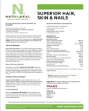 Superior Hair, Skin & Nails 60 Capsules, GF, Soy Free & Non-GMO
