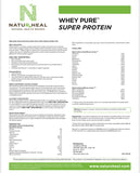Whey Pure Super Protein  creamy Vanilla (30) vegetarian servings
